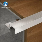 Silver Square Edge Tile Trim
