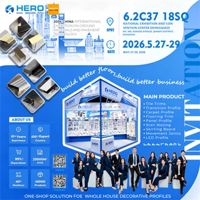Join Hero Metal At DOMOTEX Asia 2026: One-Stop Solution At Booth 6.2C37