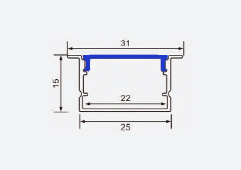HM414 Led Extruded Aluminum Channel HM414 Led Extruded Aluminum Channel