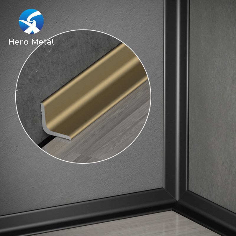 Hero Metal's Tile Inside Corner Trim installation Hero Metal's Tile Inside Corner Trim installation