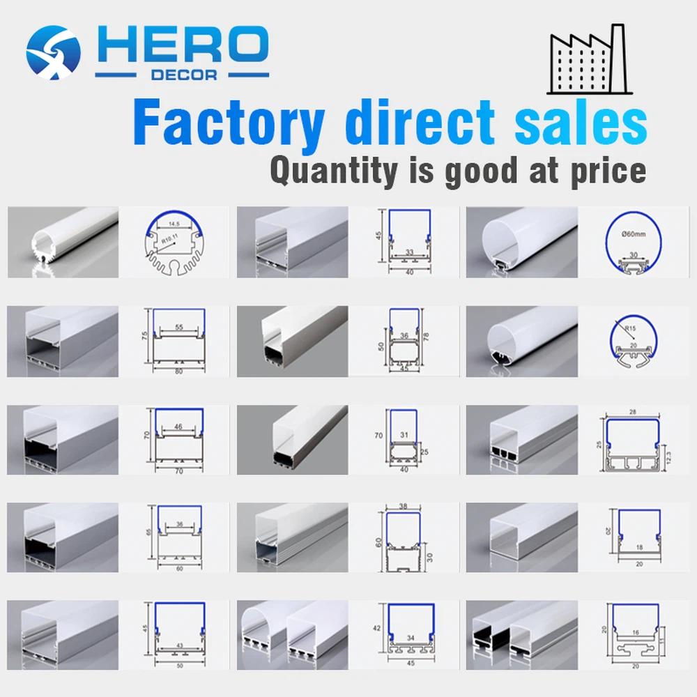 Aluminum LED Profile Housing Factory models Aluminum LED Profile Housing Factory models