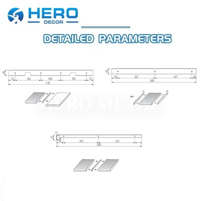 Aluminium Worktop Edging factory