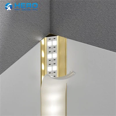 Corner Mount Aluminum Led Profile Housing suppliers